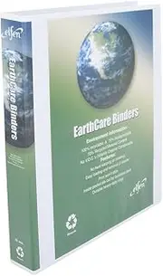 Cumberland A4 Insert Earthcare Insert Binder A4 2D Ring 25mm, White, (IB813252DWH)