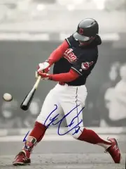 Francisco Lindor Autographed 11 x 14 Photograph Cleveland Indians