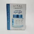 VITAL BEAUTY Cooling Eye Gel Hyaluronic Acid & Cucumber w/ Moisture Boost -NEW