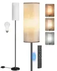 Dimmable Floor Lamp for Living Room with Remote and Foot Switch, Corner Floor...