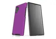 For Samsung Galaxy Note 10+ Plus Armor Case, Shockproof Back Cover in Purple
