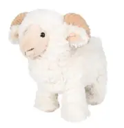 PLUSH SOFT TOY MINKPLUSH 7295 George Merino Sheep 22cm - Australian Outbackers