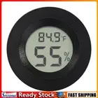 Digital LCD Thermometer Hygrometer Electronic Temperature Meter (Black)