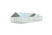 Chicken Coop Run Walk In Chook Pen Cage Shelter Cat Dog Enclosure Rabbit Hutch Bird House Extra Large 300x800x195cm