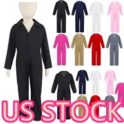 Kid Boys Coverall Mechanic Christmas Halloween Costumes Flight Suits Jumpsuit