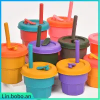 在飛比找蝦皮購物優惠-400ml silicone straw cup baby 