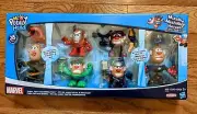 NEW Mr. Potato Head MARVEL Mixable Mashable Heroes AVENGERS 28pcs FREE SHIPPING