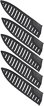 LABRIMP 5pcs Knife Case Kitchen Covers Protector Safety Sheaths Chef for Knife Black