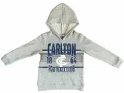 Carlton Blues Official AFL Team Colours Logo Winter Youth Pullover Hoody Hoodie
