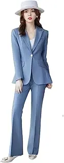 [Generic] Women Winter Suits Professional Business Formal Temperament Blazer and Pants Sets Work Wea