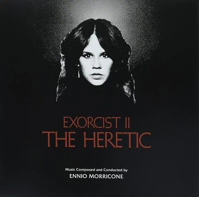 Exorcist Ii The Heretic Blood Red With Black Splatter Vinyl Ams Exclusive [