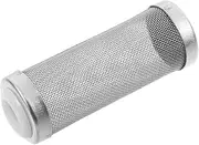 Generic Protector Intake for Fish Tank Fish Screen Round Mesh Cover Snail for Fish Tank Aquarium Fish Aquarium Cover Fish Tank Sponge Stainless Steel Silver