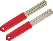 DOITOOL 2pcs Fishhook File Stone Sharpening Tool for Fishing Hooks Diamond Material Easy to Use
