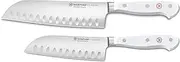 [Wüsthof] Classic White 2-Piece Santoku Set