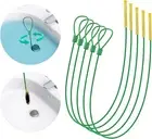 30 Inch Drain Snake Hair Clog Remover Tool, Anti-Break Metal with Nylon Coating