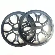 2 Pcs 8" Universal ABS Speaker Cover Grill For Car Audio DJ PA Speaker Black