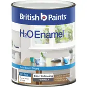 British Paints 1L Extra Deep Gloss H2O Enamel Paint