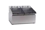 Roband Double Pan Frypod 2 x 8lt - Commercial Benchtop Deep Fryers (RB-FR28) - FR28-RB