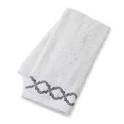 Pilbeam Living Trellis 42x65cm Cotton Hand Towel Absorbent Washer Cloth White