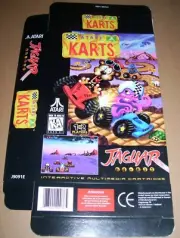 ATARI Jaguar 64-Bit Games Console ATARI KARTS Game Box NEW P/N J9091E