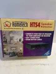 - Stereo Speaker Connectors Home Tech New HTS4 Speaker Selector To Receiver