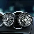 Car Wheel Tire Air Fresheners Vent Clips Car Fragrance Diffuser Air Vent Decor