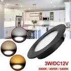 3W Recessed Flat LED Ceiling Panel Light Spot Down Light Lamp Bulb Fixture LED