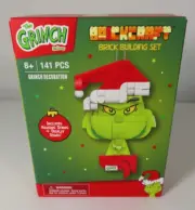 The Grinch Brick Building Set 141 Pieces BrickCraft Christmas Decoration NEW