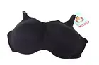 Fruit of the Loom Womens Breathable Cami Bra with Convertible Straps Black 40D