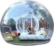 Inflatable Outdoor Transparent Tent Camping, 360° Panoramic Starry Sky Bubble House, Rainproof and Windproof Camping Privacy Free Tent,3M