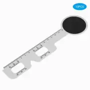 New 10Pcs/Set Optical Pupil Distance Ruler Ophthalmic PD Meter Eye Instruments