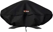 JIESUO BBQ Cover for Weber Q Series Grill, Portable Grill Cover for Weber Q2000 and Q200