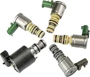 5L40E Transmission Master Shift EPC TCC Lock Up Solenoids Control Valve Kit Set Compatible for Cadillac Compatible for GM Compatible for BMW