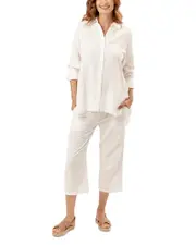 Nom Maternity The Everyday Cotton Maternity Shirt