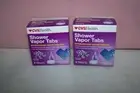 (2) Shower Vapor Tabs Effervescent Vapor Tablets 6 Tablets Total Lavender Scent