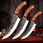 Butcher Boning Knife Chef Slicing Filleting Forged Steel Wood Handle Kitchen Cut