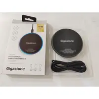 在飛比找蝦皮購物優惠-二手Gigastone GA-9700 15W 無線充電盤