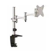 Astrotek Monitor Arm Desk Mount Height Adjustable Stand for Single LCD Display 23.8' 24' 27' 8kg 30 Tilt 180 Swivel 360 Pivot VESA 75x75 100x100