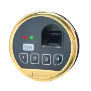 Fingerprint Safe Lock Biometric Keypad Lock Swingbolt Lock With 2 Master Keys