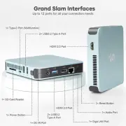 Nimo Mini PC Desktop Metal Computer Pentium 12th Gen N100, 16GB RAM 512GB SSD 4K