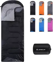 Backpacking Lightweight Waterproof-Cold Weather Sleeping Bag w/ Compression Bags