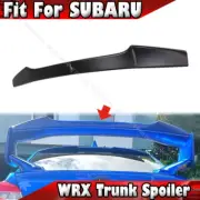 21 Unpainted Fits Subaru WRX STI 4th Top Gurney Flap Add-on Rear Trunk Spoiler (for: Subaru)
