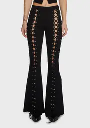 [Current Mood] Foxy Rider Lace-Up Leggings