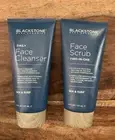 (2x Pack) BLACKSTONE Men's Face Cleanser & Scrub Two-In-One- Sea & Surf 6oz each