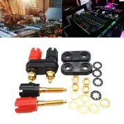 1PC Banana Plugs Socket Couple Terminal Binding Post Speaker DIY Connectors