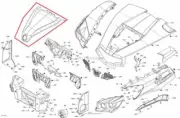 NEW OEM CAN-AM COMMANDER MAX 800 1000 FRONT HOOD ACCESS PANEL CAMO CAMOUFLAGE