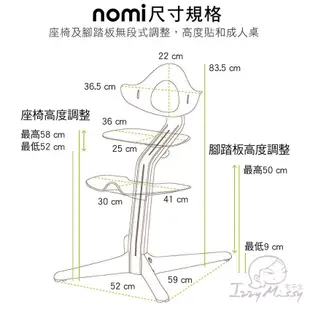 丹麥Nomi多階段兒童成長椅主體-櫸木款/自然色支架[多色] 嬰兒餐椅 嬰兒椅 成長椅 高腳餐椅 寶寶餐椅 兒童餐椅