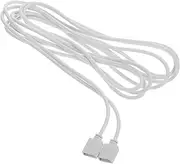 Angoily 3M Length Double Ended RGB Light Strip Extension Cord RGB Connector Cable for SMD 5050 3528 LED Light Strips Ideal RGB Light Cord for Easy Installation