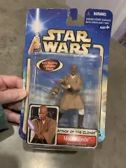 STAR WARS Attack of the Clones MACE WINDU GEONOSIAN RESCUE Figure New Sealed