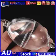 5pcs Bubble Floats Hollow Ball Fishing Floating Buoy Bobber (Clear White) AU